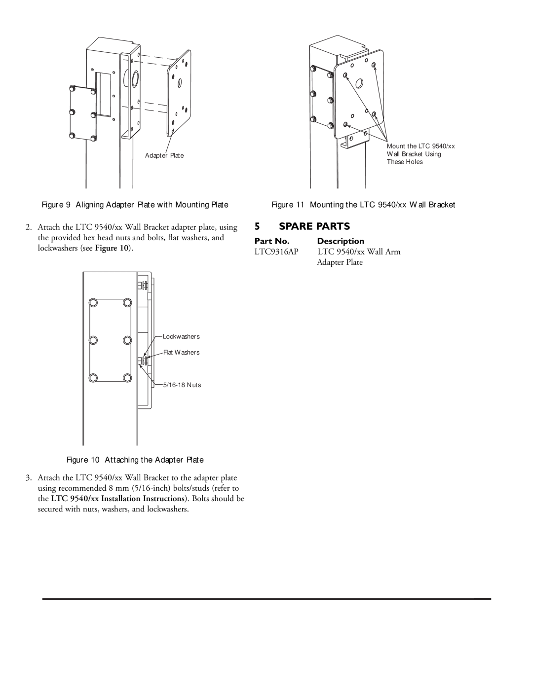 Bosch Appliances 00P, LTC9316 installation manual Spare Parts, Description 