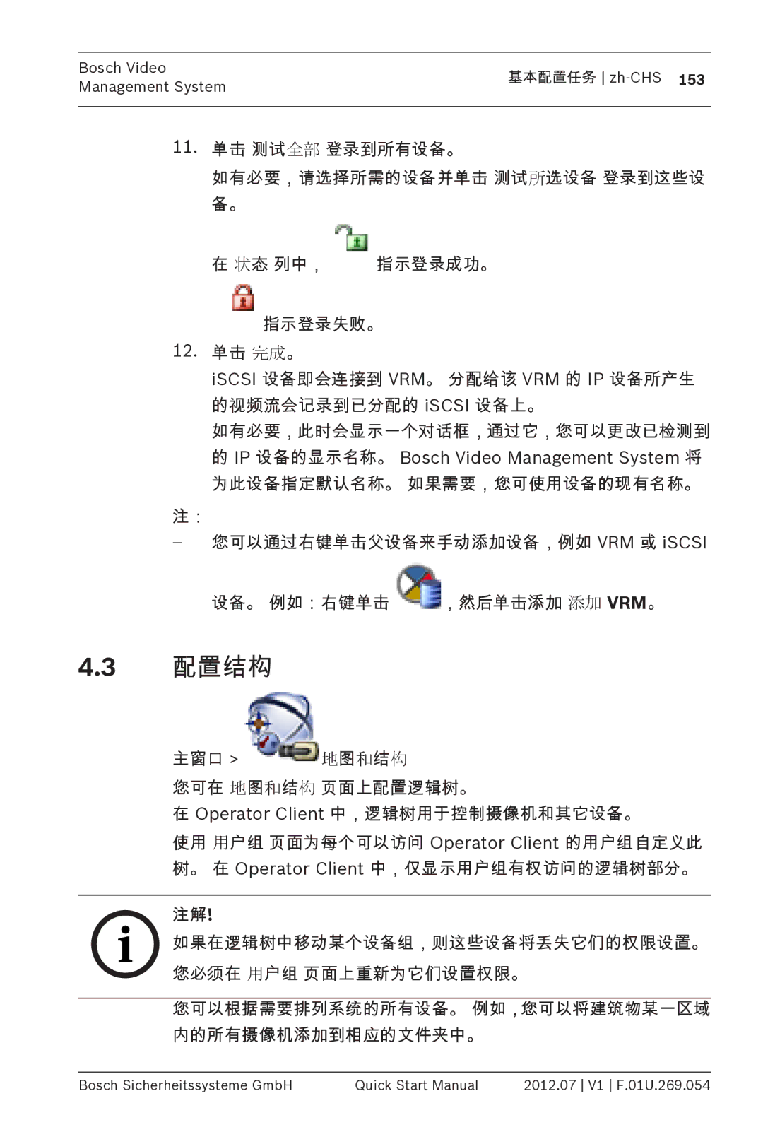 Bosch Appliances MBV-BPRO-40 quick start manual 配置结构 