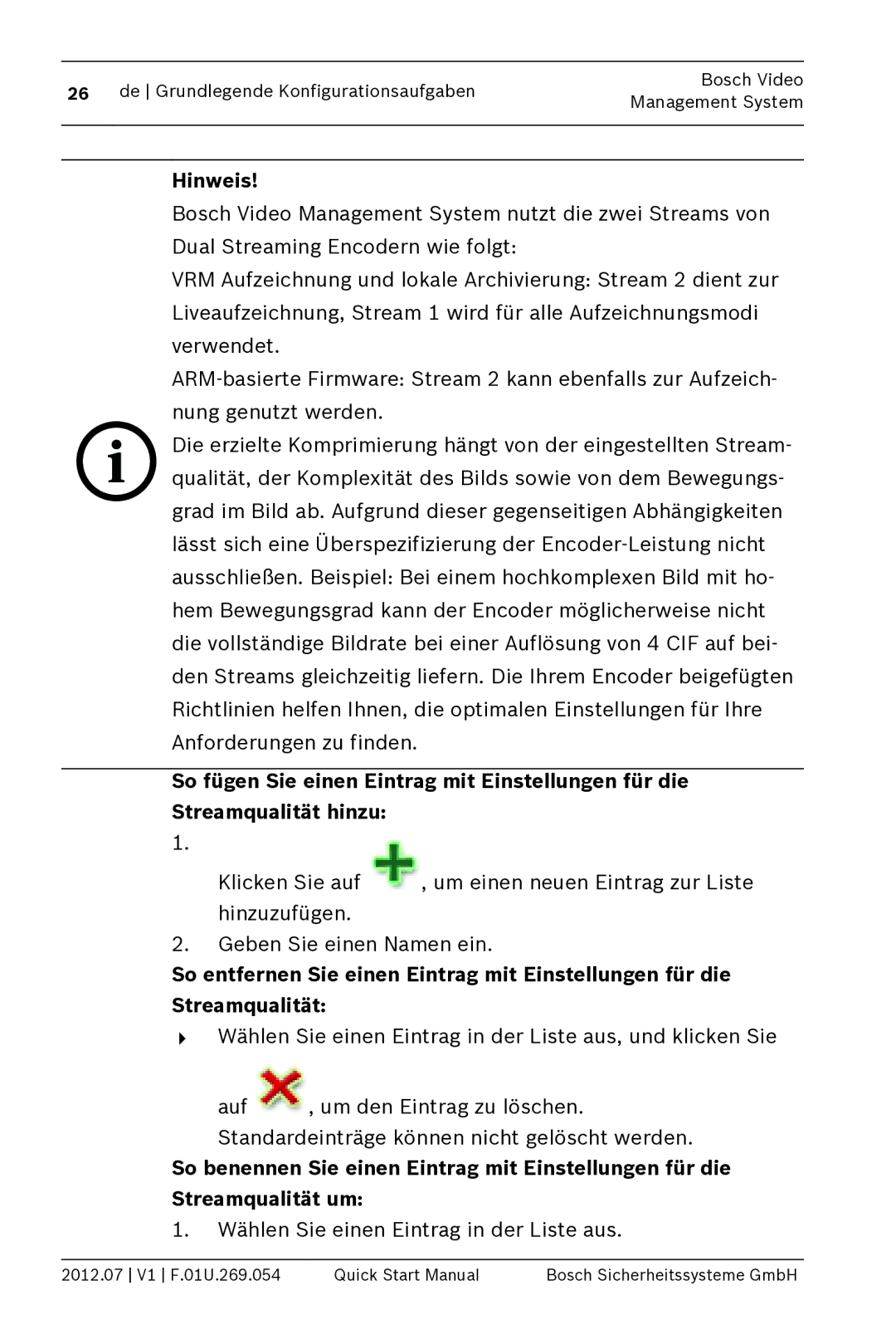 Bosch Appliances MBV-BPRO-40 quick start manual Wählen Sie einen Eintrag in der Liste aus 