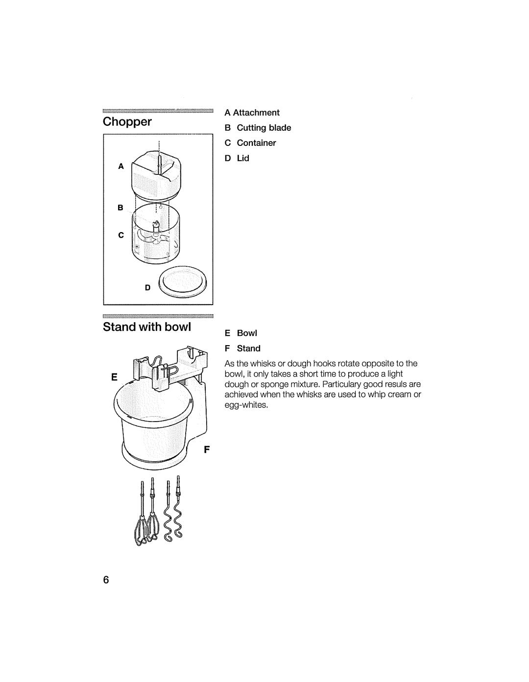 Bosch Appliances MFQ 2100 UC manual 