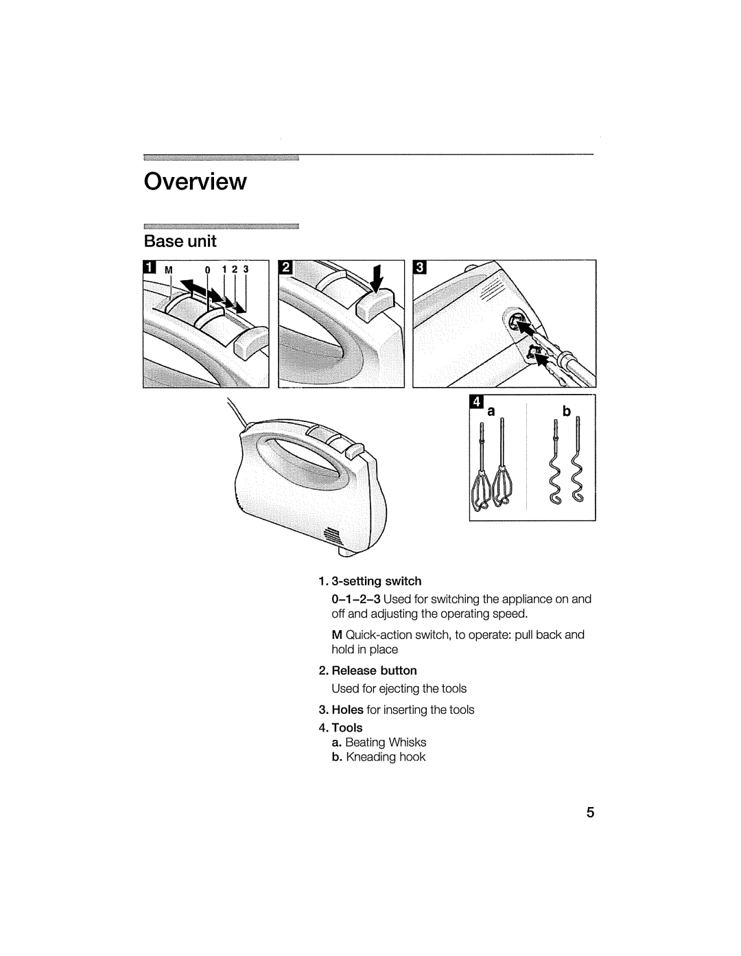 Bosch Appliances MFQ 2100 UC manual 