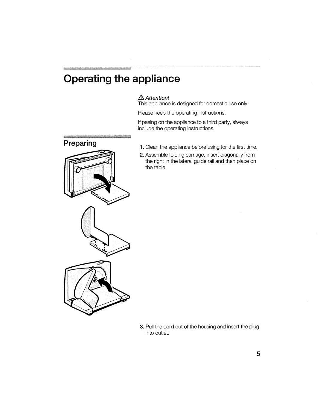 Bosch Appliances MS 4200 manual 