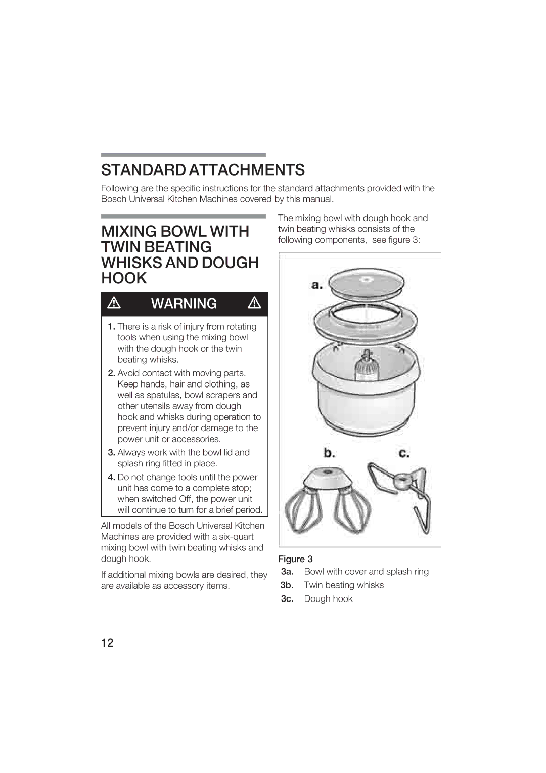 Bosch Appliances MUM6N11UC, MUM6N10UC manual 