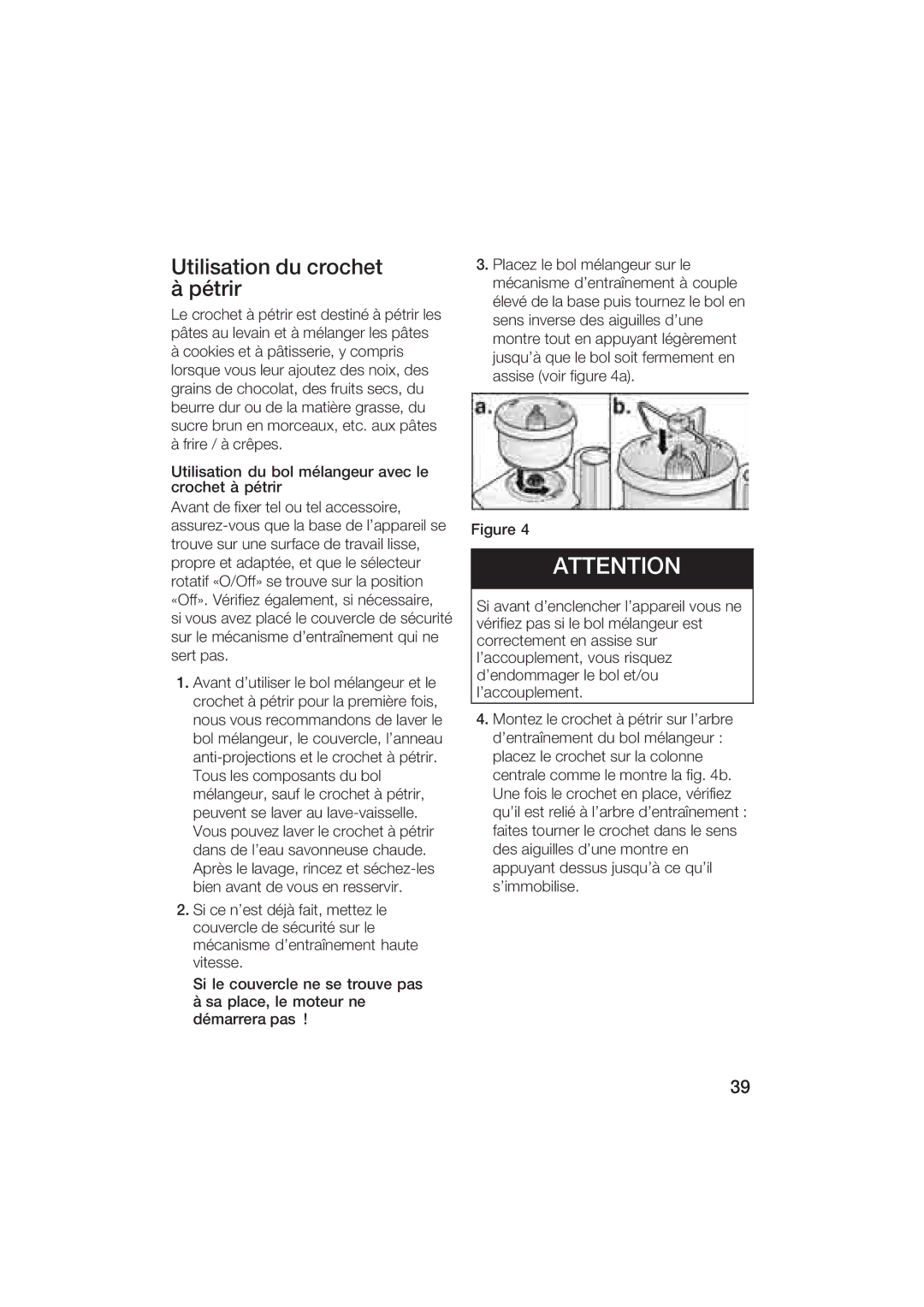 Bosch Appliances MUM6N10UC, MUM6N11UC manual Sa c c e 3. à é 