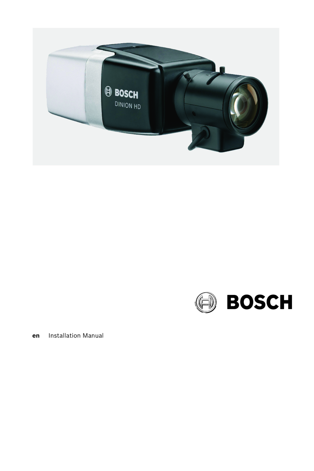 Bosch Appliances NBN-733 installation manual 