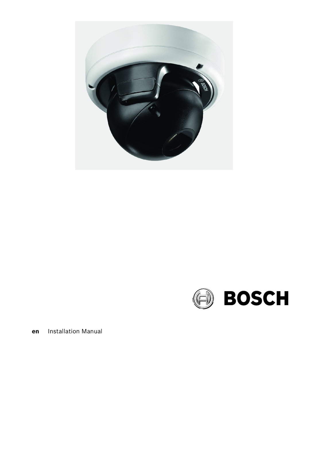 Bosch Appliances NDN-733 installation manual 