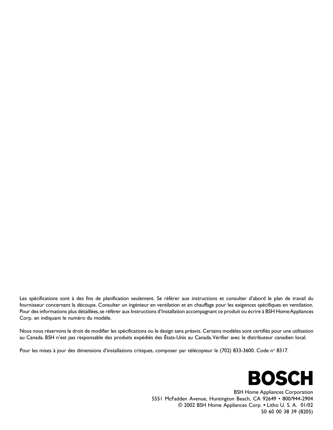 Bosch Appliances NES 930 UC, NES 730 UC, 98, Cooktop installation instructions 