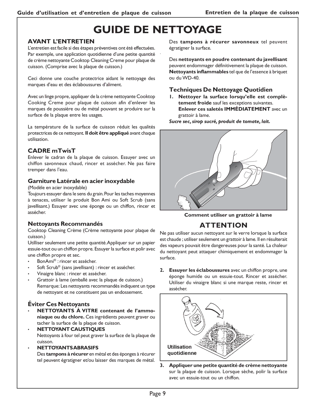 Bosch Appliances NES 730 UC, NES 930 UC manual Avant L’ENTRETIEN 