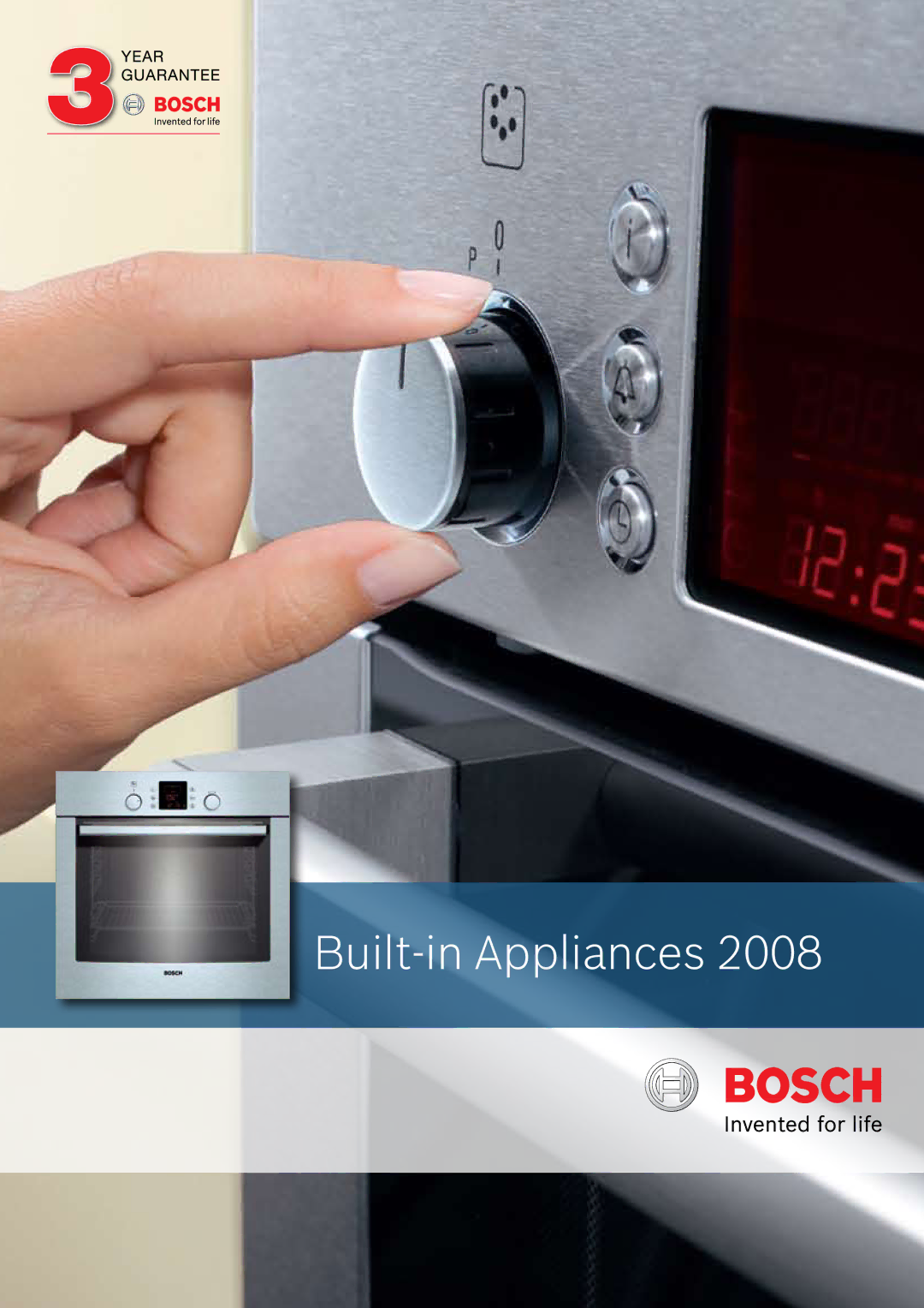 Bosch Appliances Oven Carriage manual Built-in Appliances 