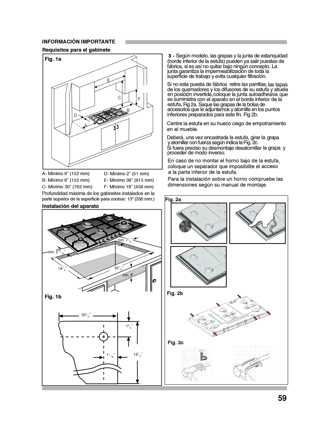 Bosch Appliances PGL985UC manual junta garantiza la impermeabilización de toda la 