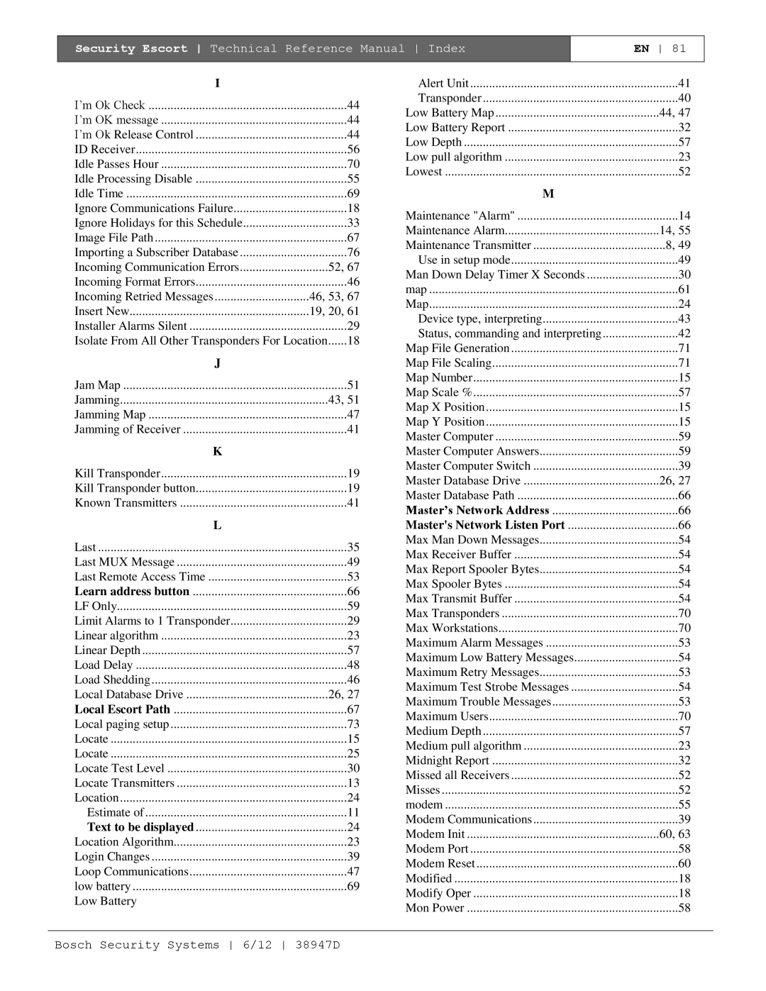 Bosch Appliances PT-400 manual Idle Time 