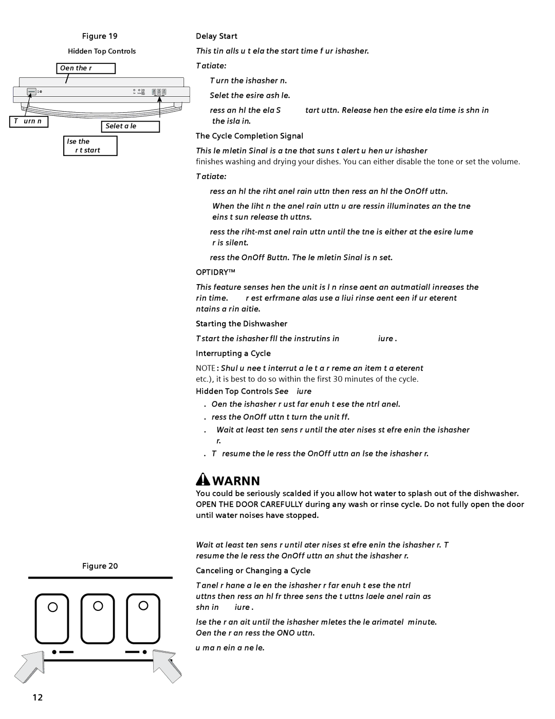 Bosch Appliances SGV45E03UC manual Cycle Completion Signal, Starting the Dishwasher, Canceling or Changing a Cycle 