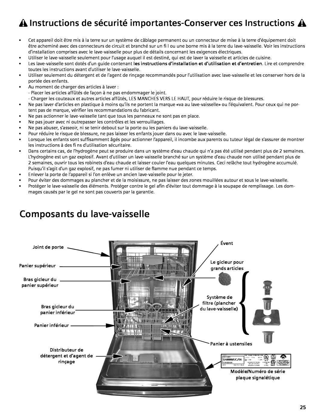 Bosch Appliances SGV45E03UC Composants du lave-vaisselle, Joint de porte Panier supérieur Bras gicleur du panier supérieur 