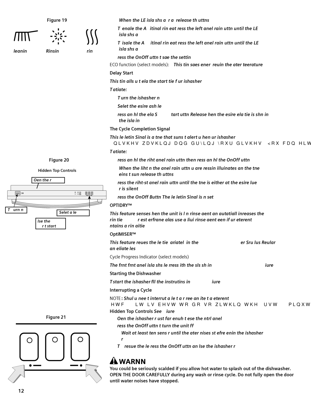 Bosch Appliances sHe58C, sHe68M Delay Start, Cycle Completion Signal, OptiMISER, Cycle Progress Indicator select models 