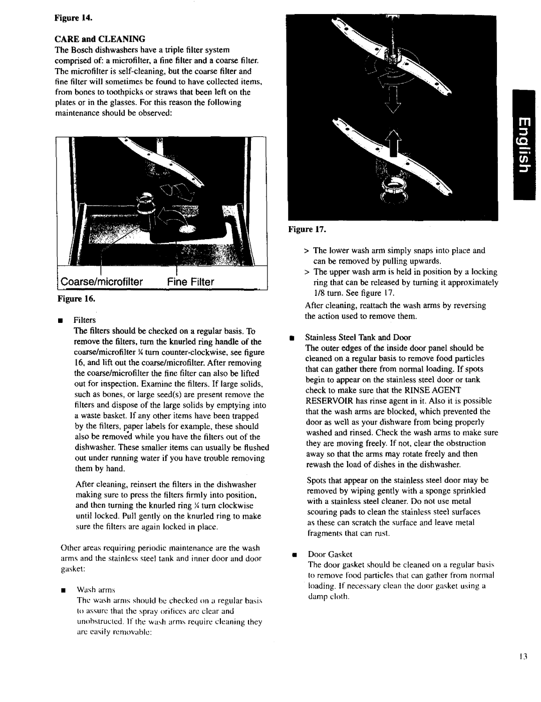 Bosch Appliances SHI 6800, SHU 5300, SHU 6800 operating instructions 