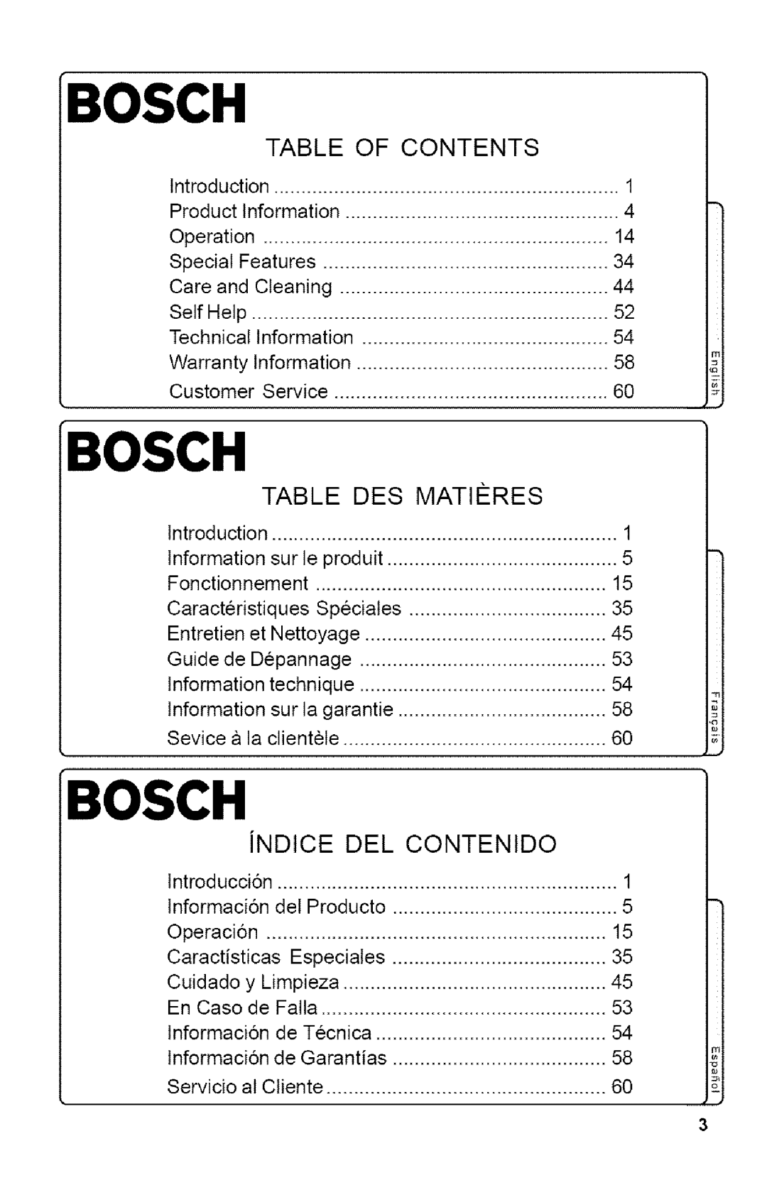 Bosch Appliances SHX33AI manual Sch 