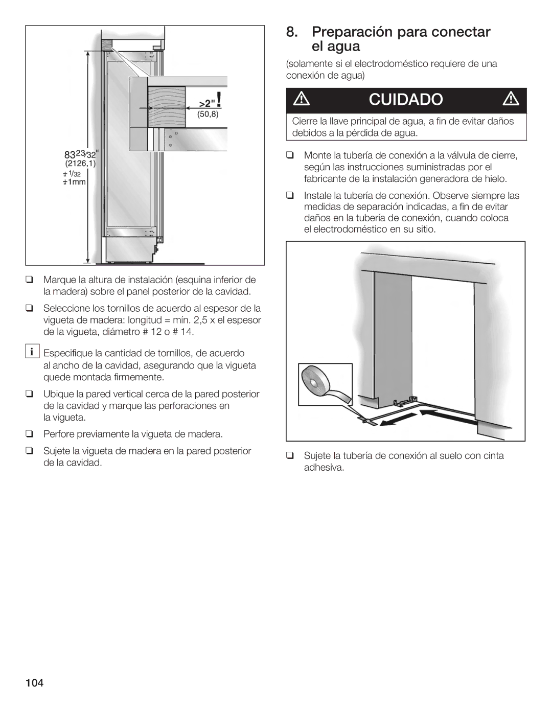 Bosch Appliances Single Door manual 