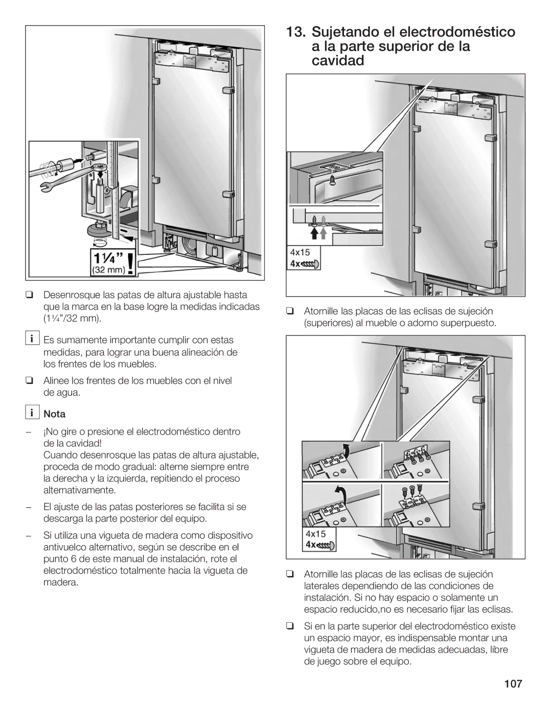 Bosch Appliances Single Door manual 