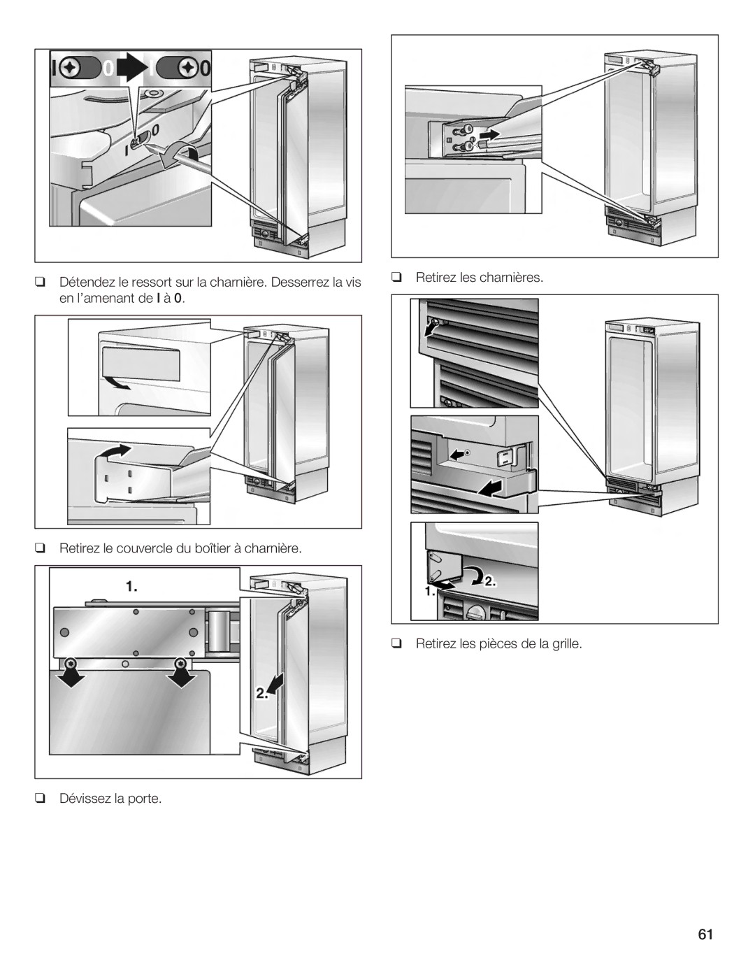 Bosch Appliances Single Door manual 