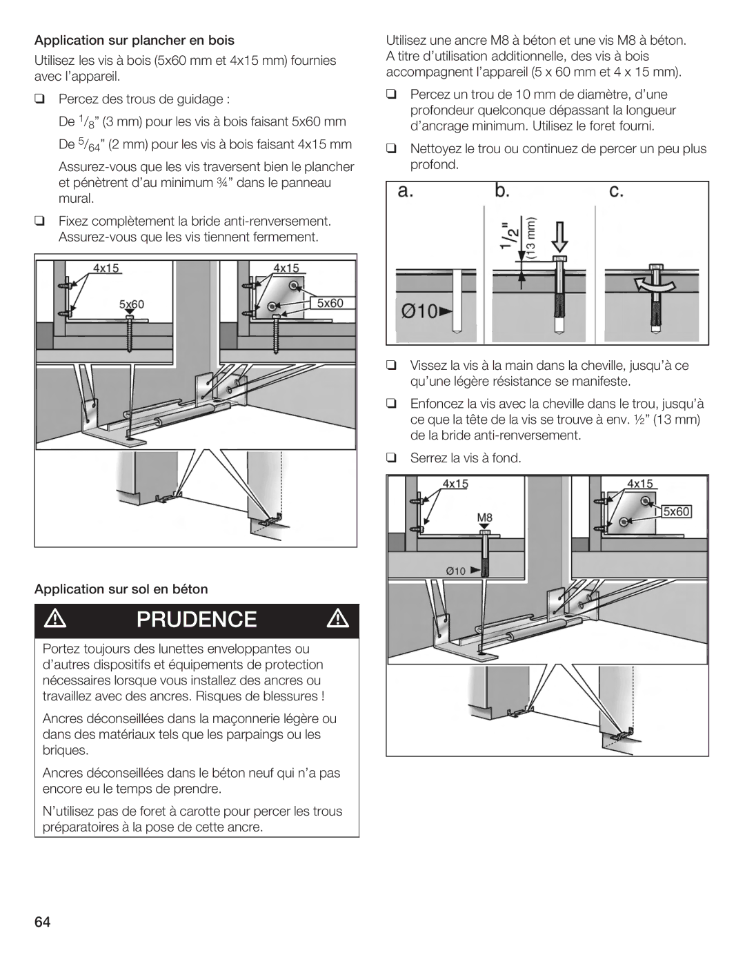 Bosch Appliances Single Door manual 