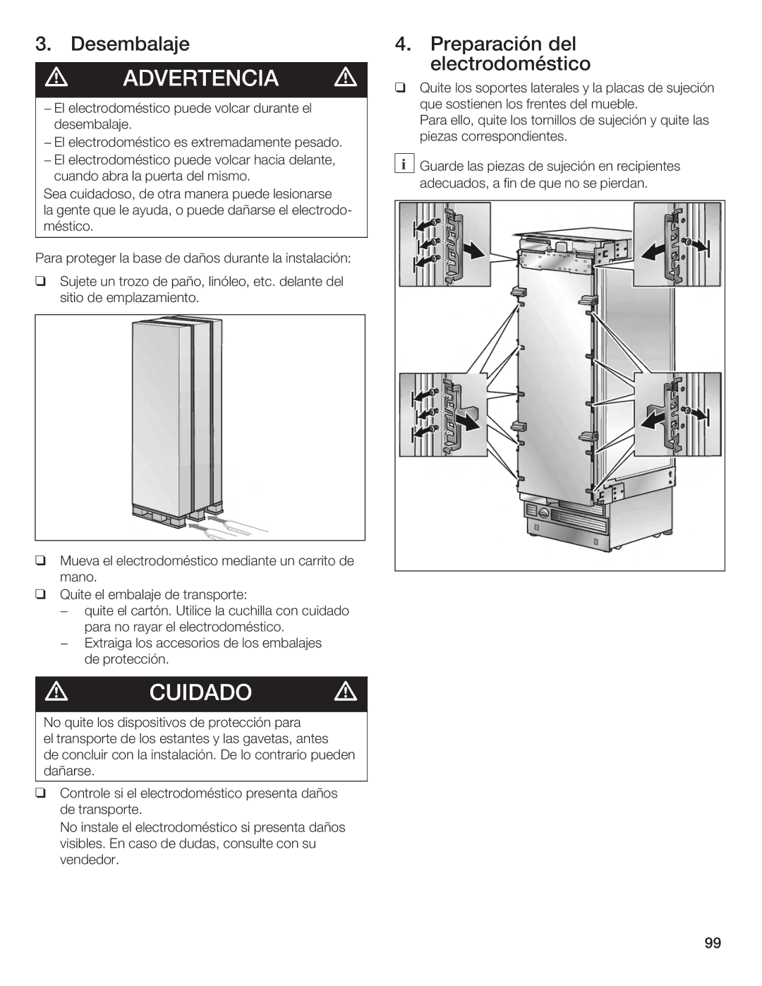 Bosch Appliances Single Door manual 