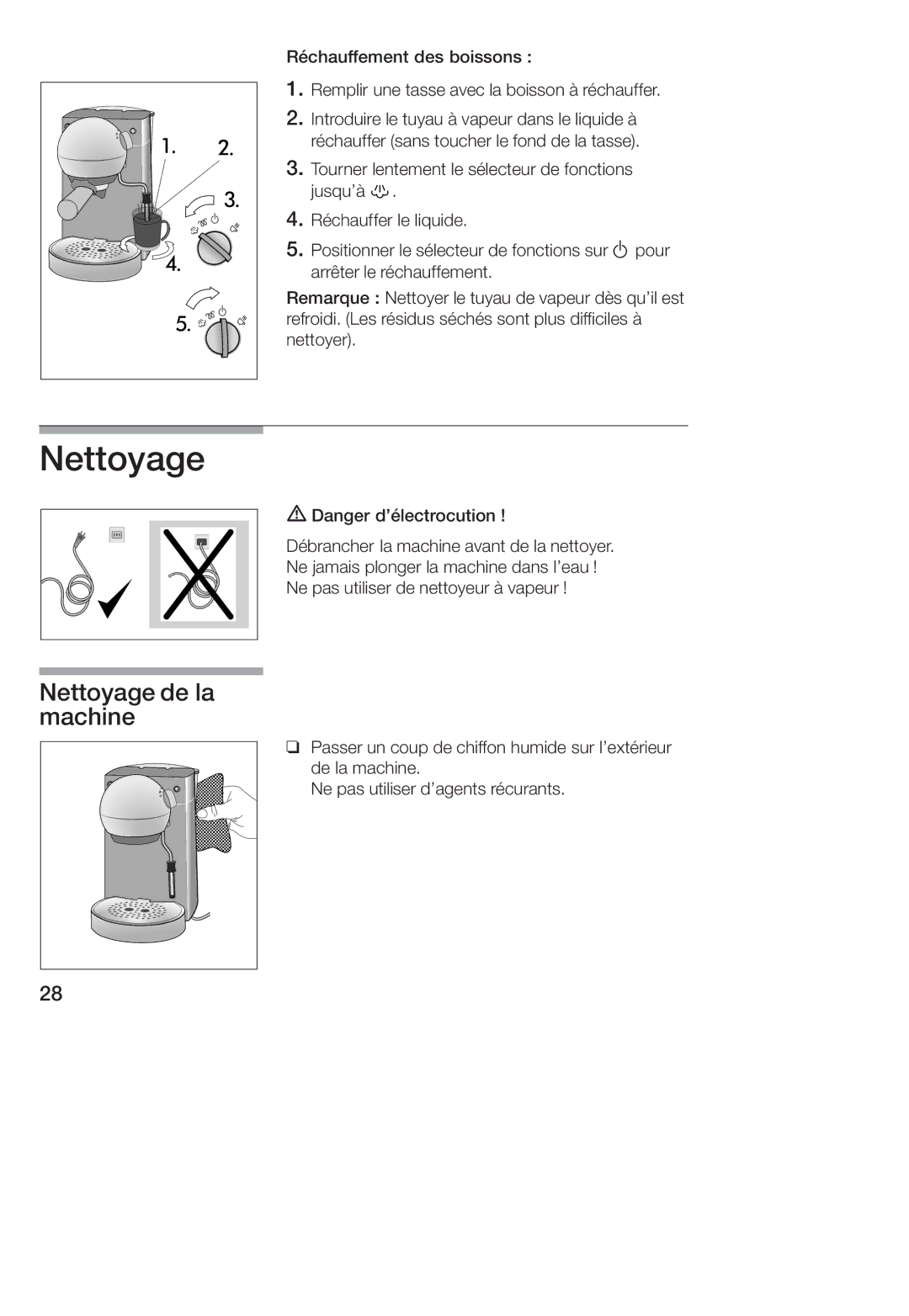 Bosch Appliances TCA 4101 UC manual 