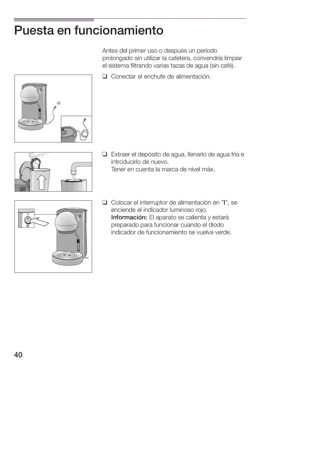 Bosch Appliances TCA 4101 UC manual 