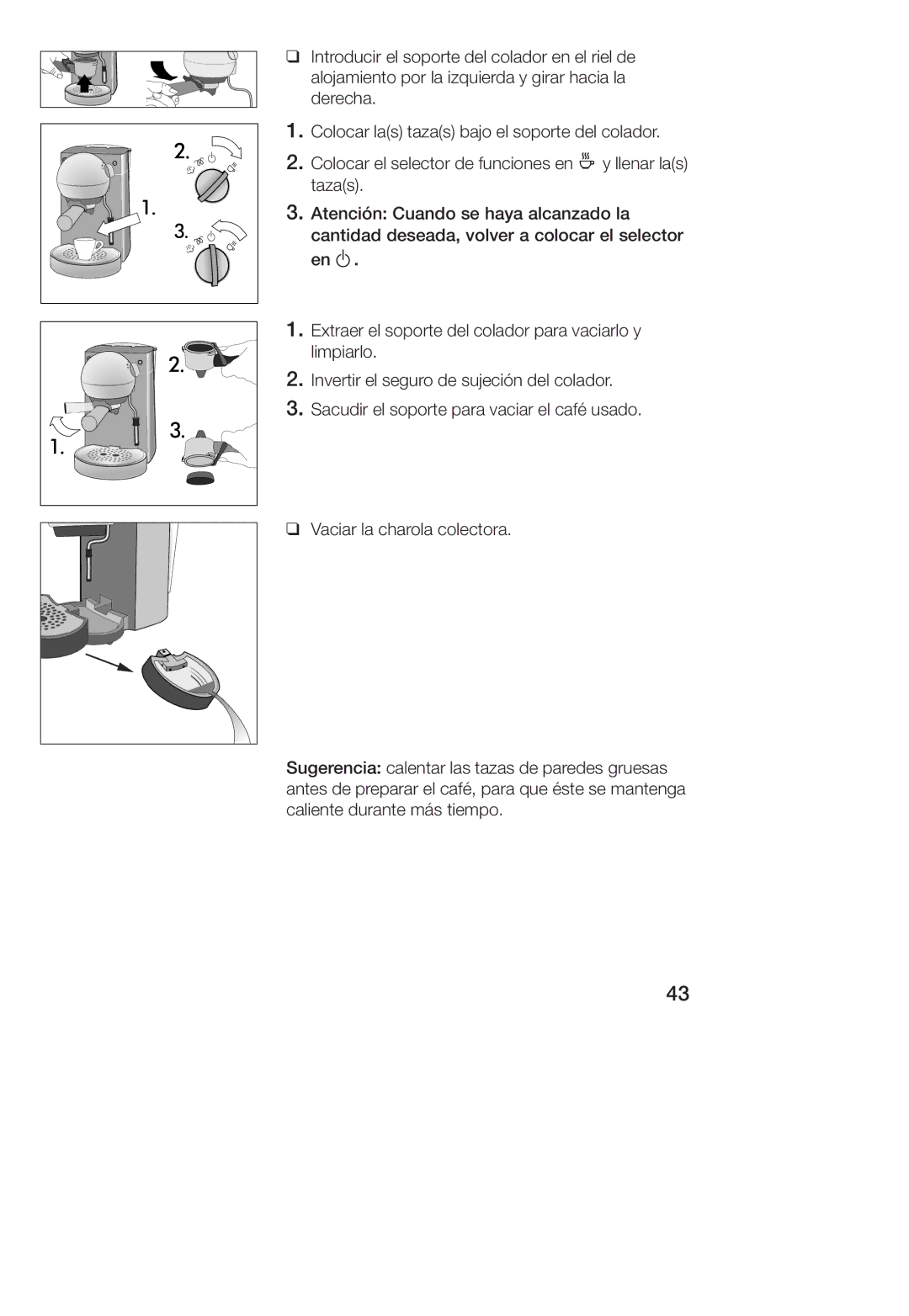 Bosch Appliances TCA 4101 UC manual 