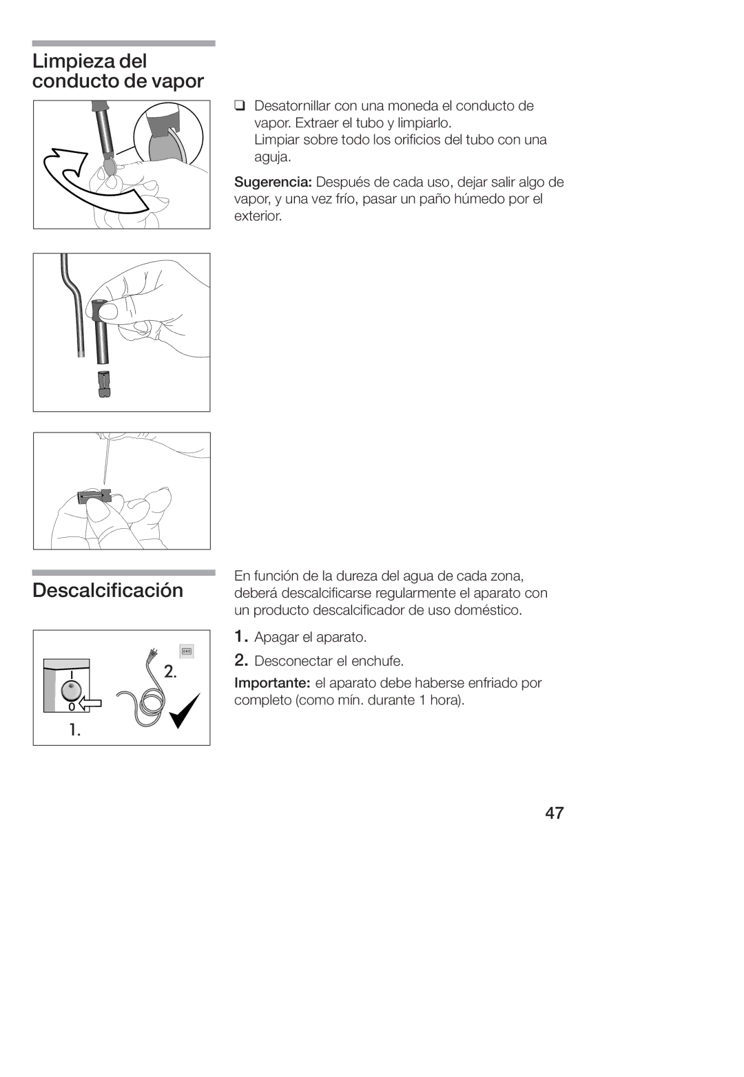 Bosch Appliances TCA 4101 UC manual 