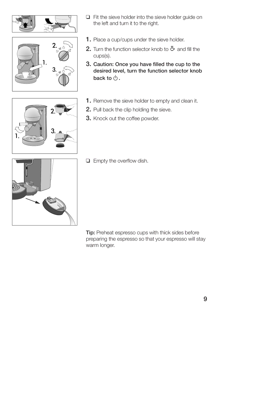 Bosch Appliances TCA 4101 UC manual 