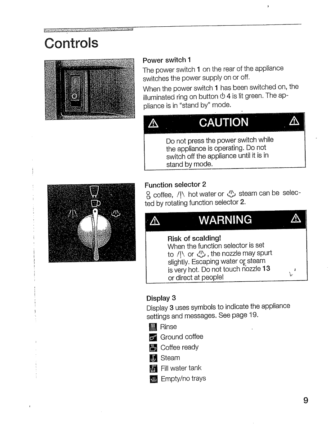 Bosch Appliances TCA 6001 UC manual 