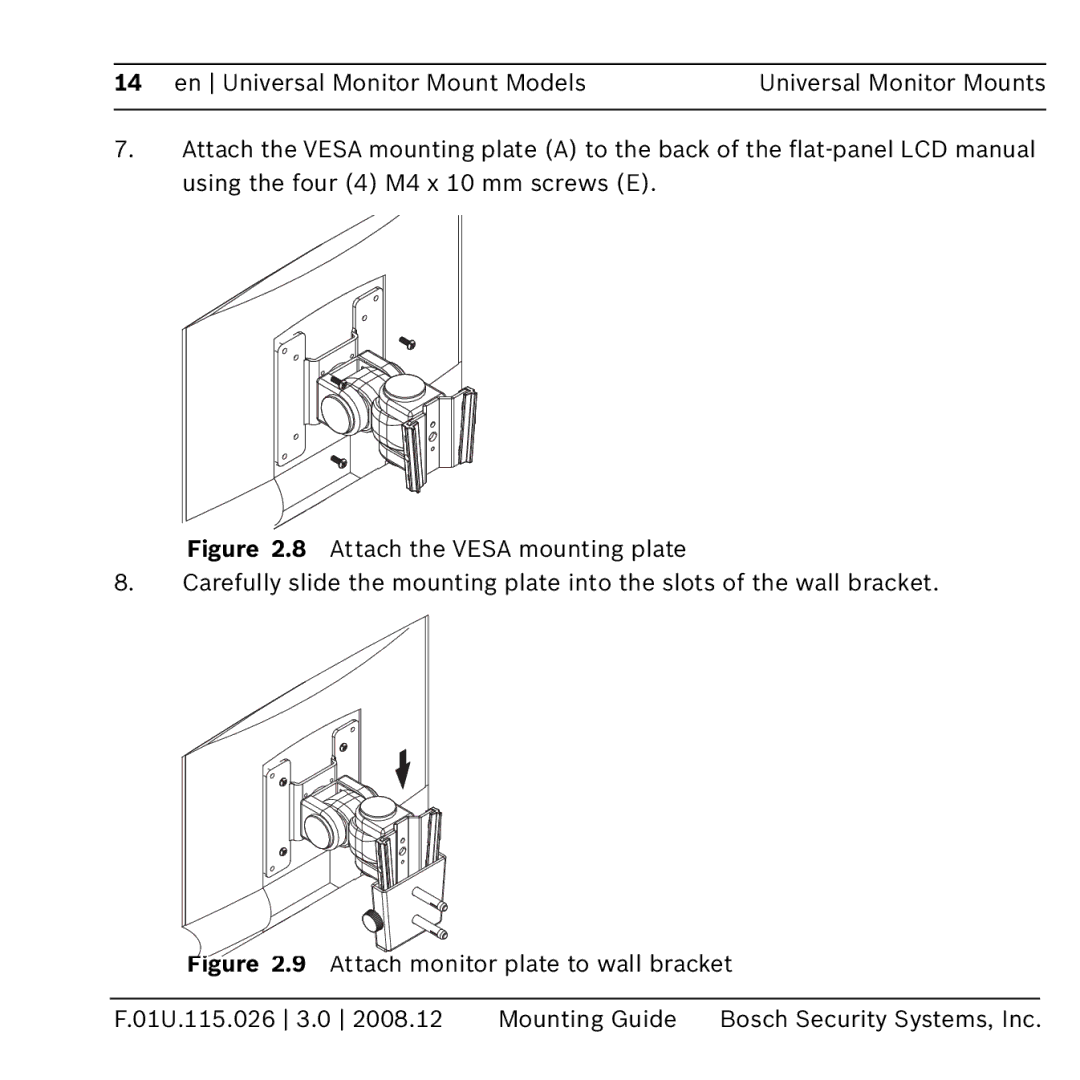 Bosch Appliances umm-lw-20b manual 