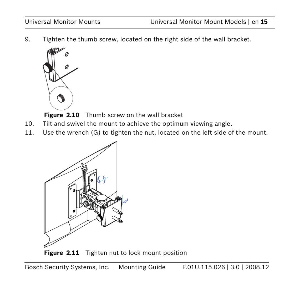 Bosch Appliances umm-lw-20b manual 