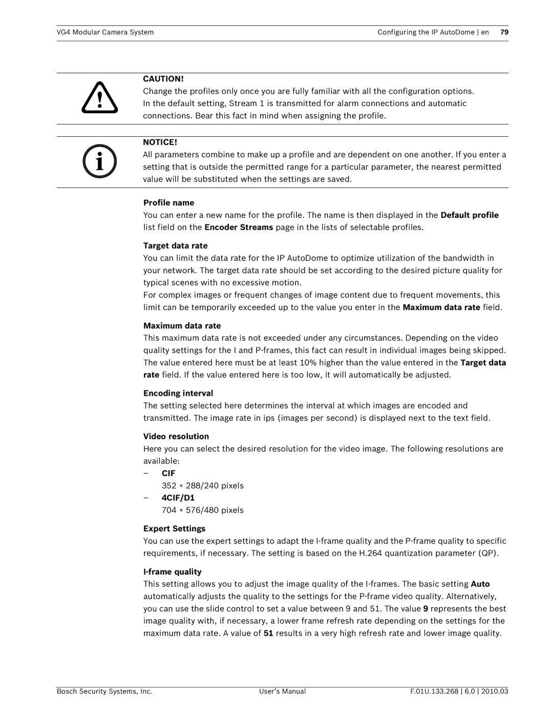 Bosch Appliances VG4-500I, VG4-200, VG4-300 user manual Cif 