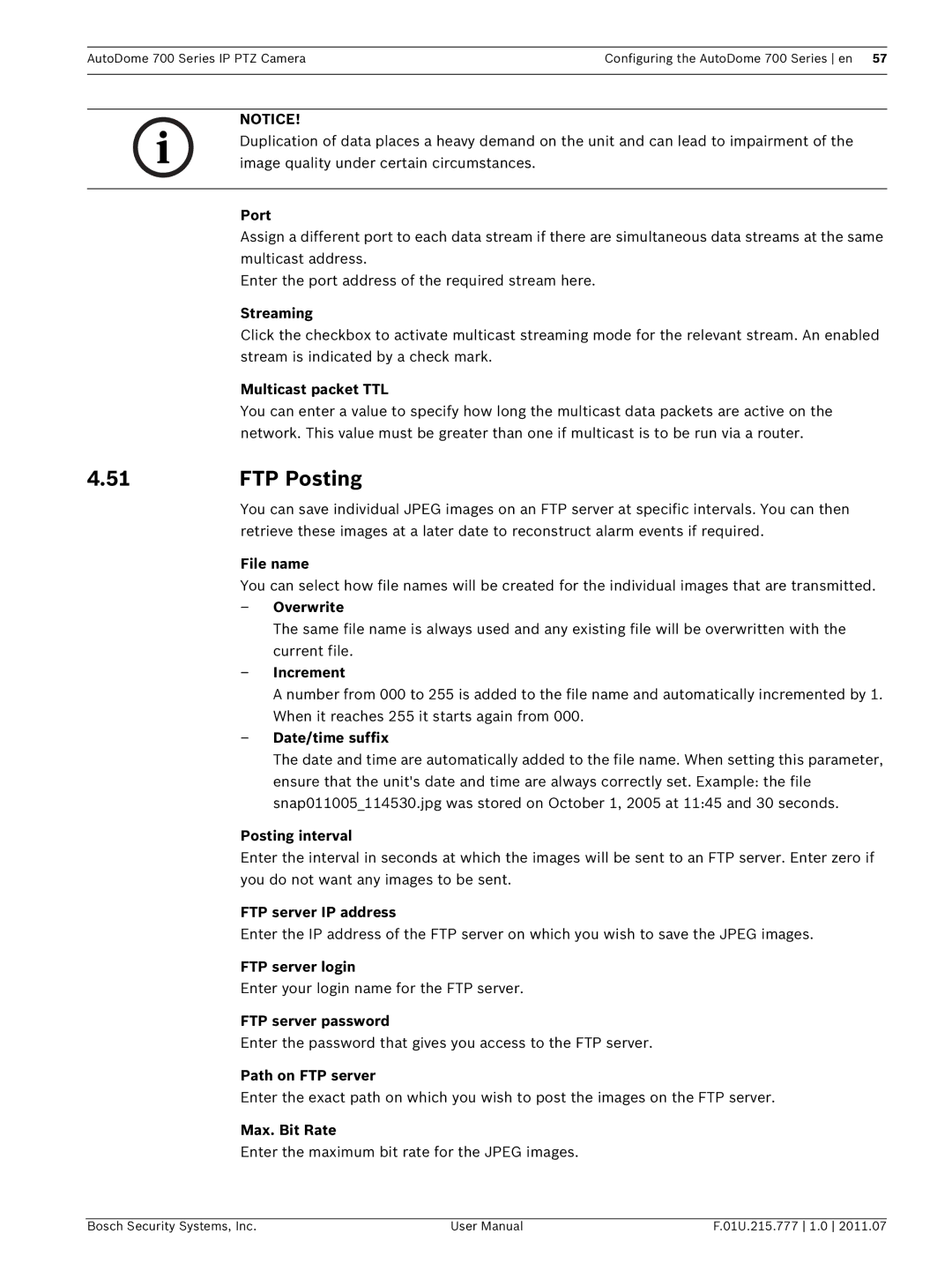 Bosch Appliances VG5 700 series user manual FTP Posting 