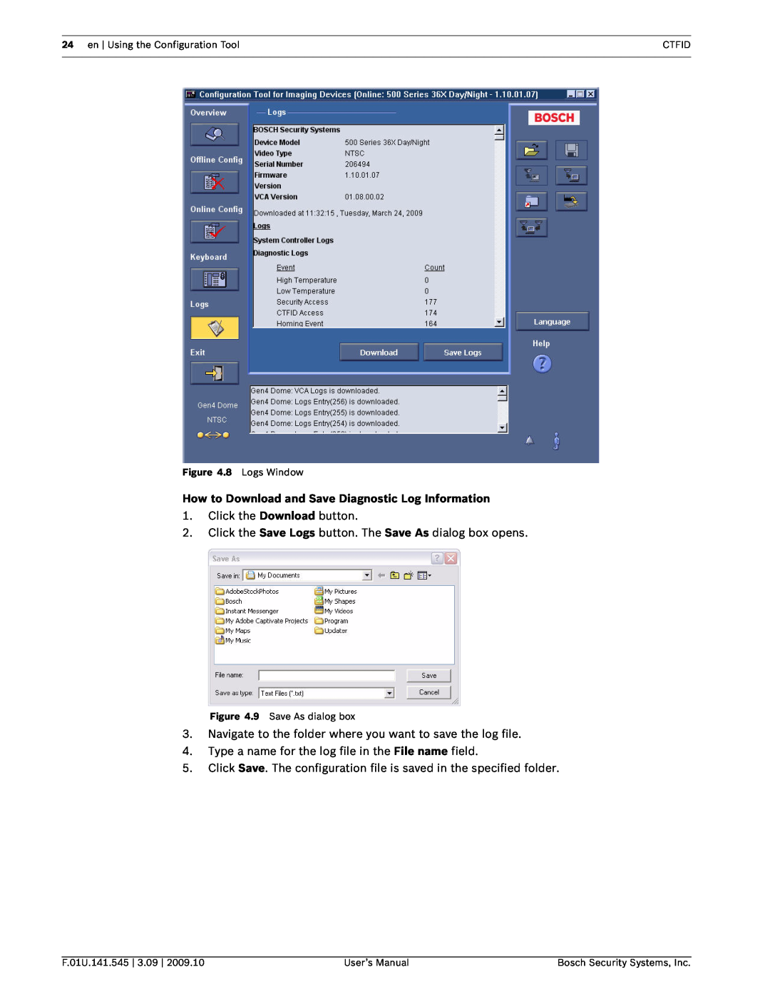 Bosch Appliances VP-CFGSFT user manual Click the Download button 
