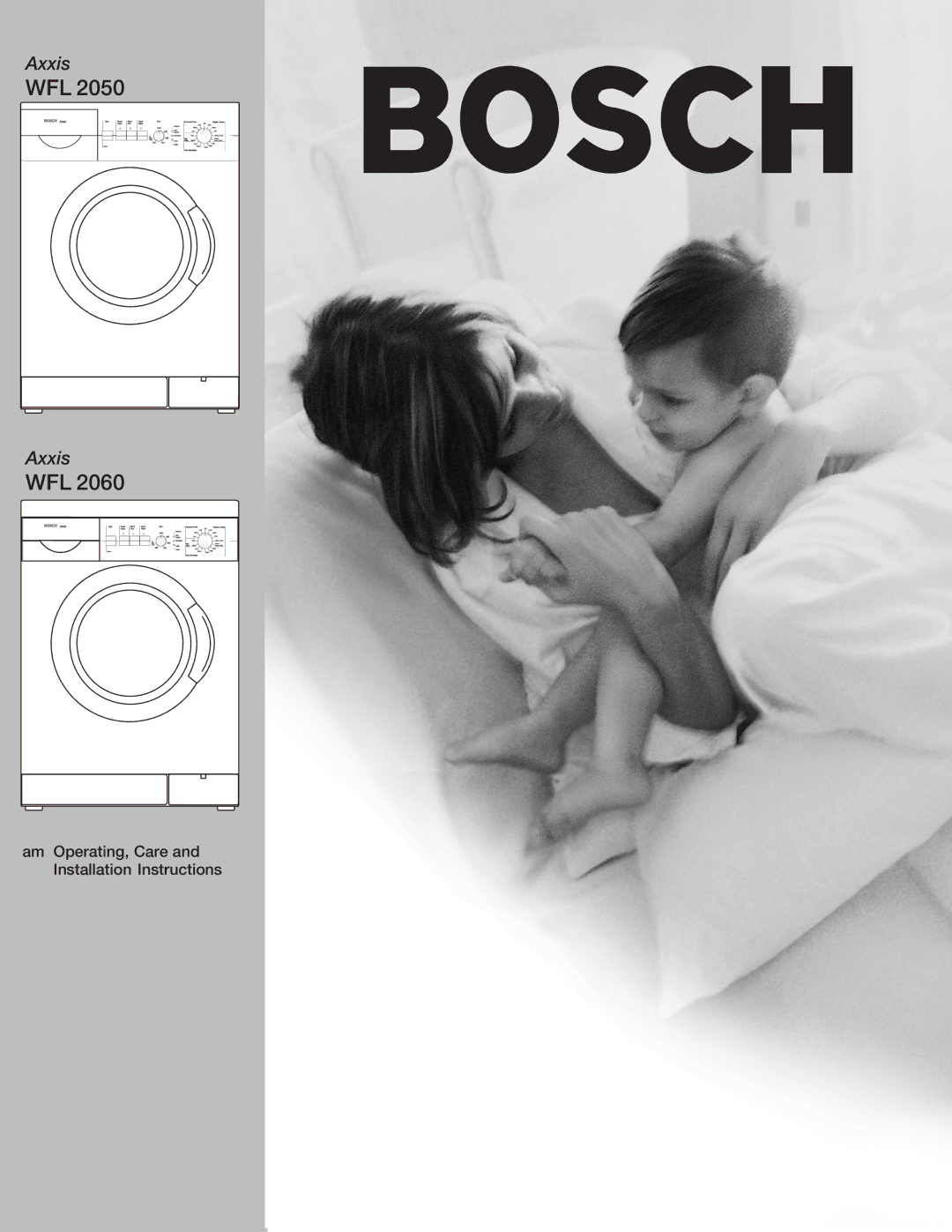 Bosch Appliances WFL 2050, WFL 2060 manual A a Iaa 