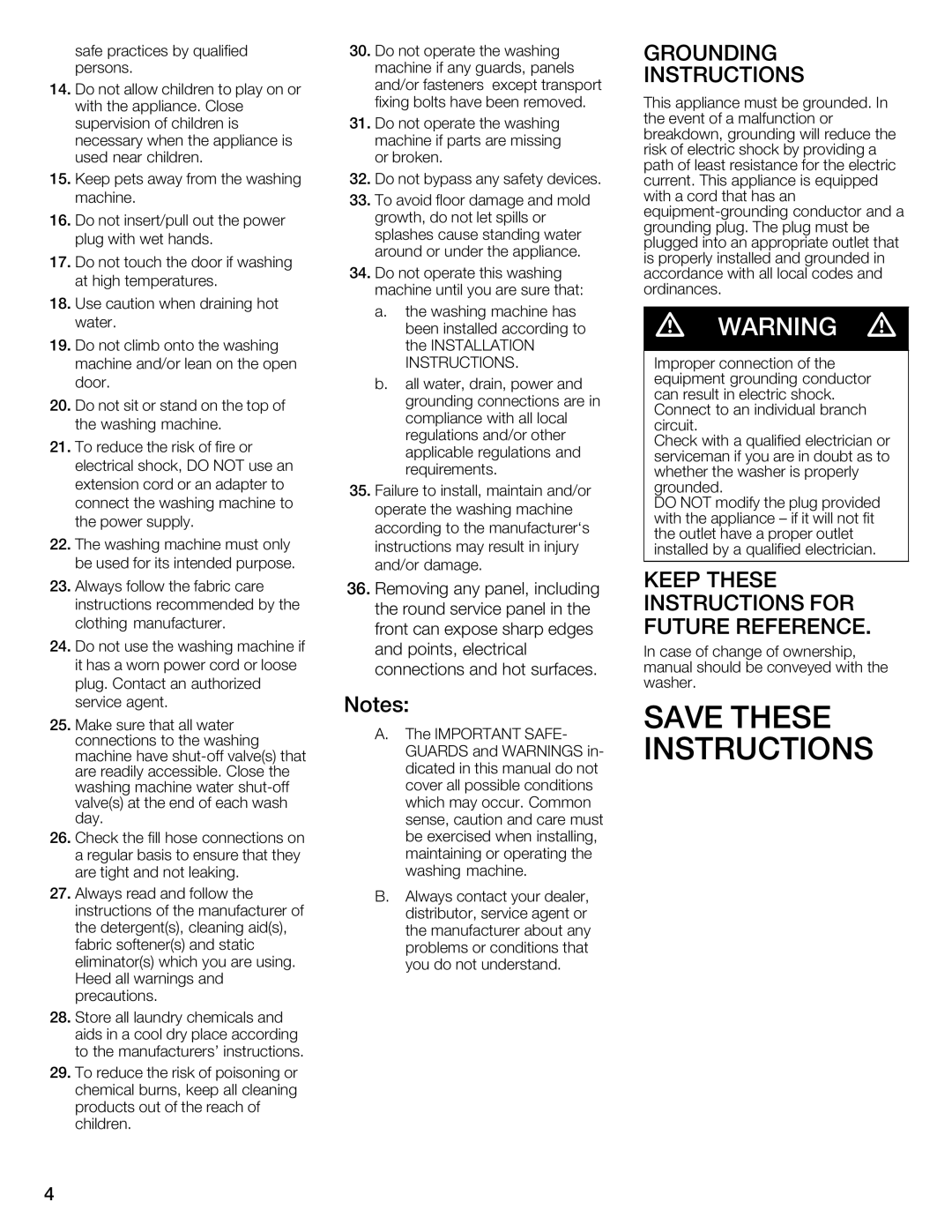 Bosch Appliances WFMC3301UC installation instructions 