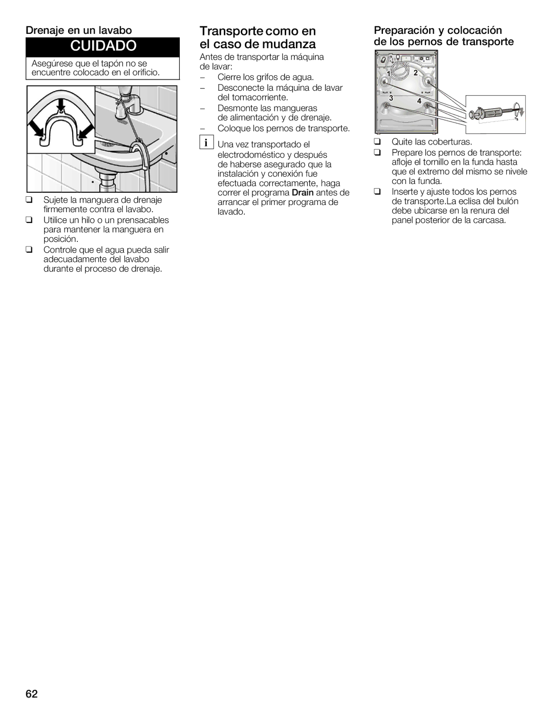 Bosch Appliances WFMC3301UC installation instructions 