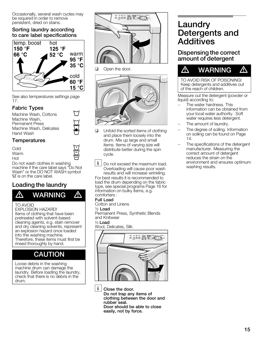 Bosch Appliances WFMC4301UC installation instructions 