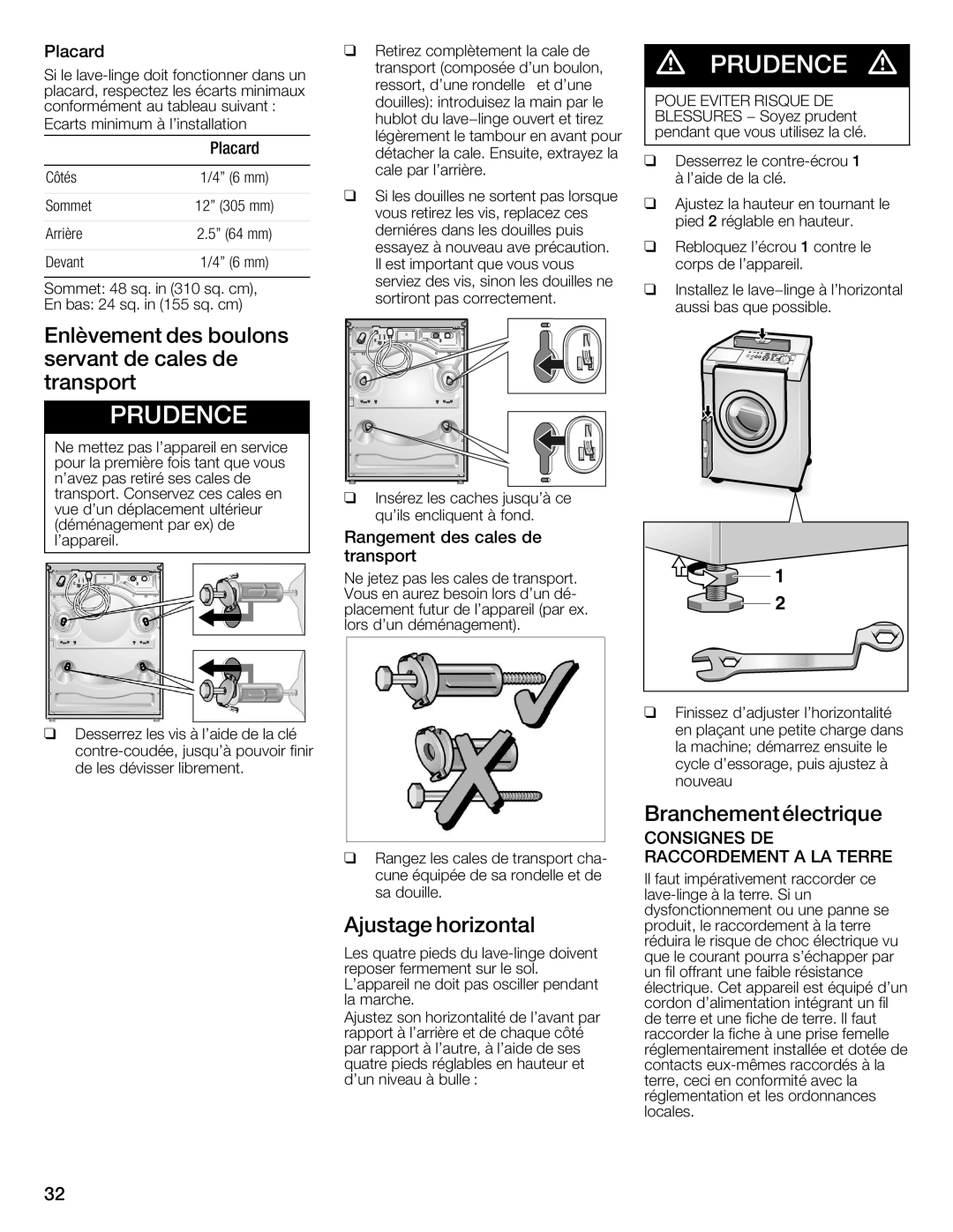 Bosch Appliances WFMC4301UC installation instructions 