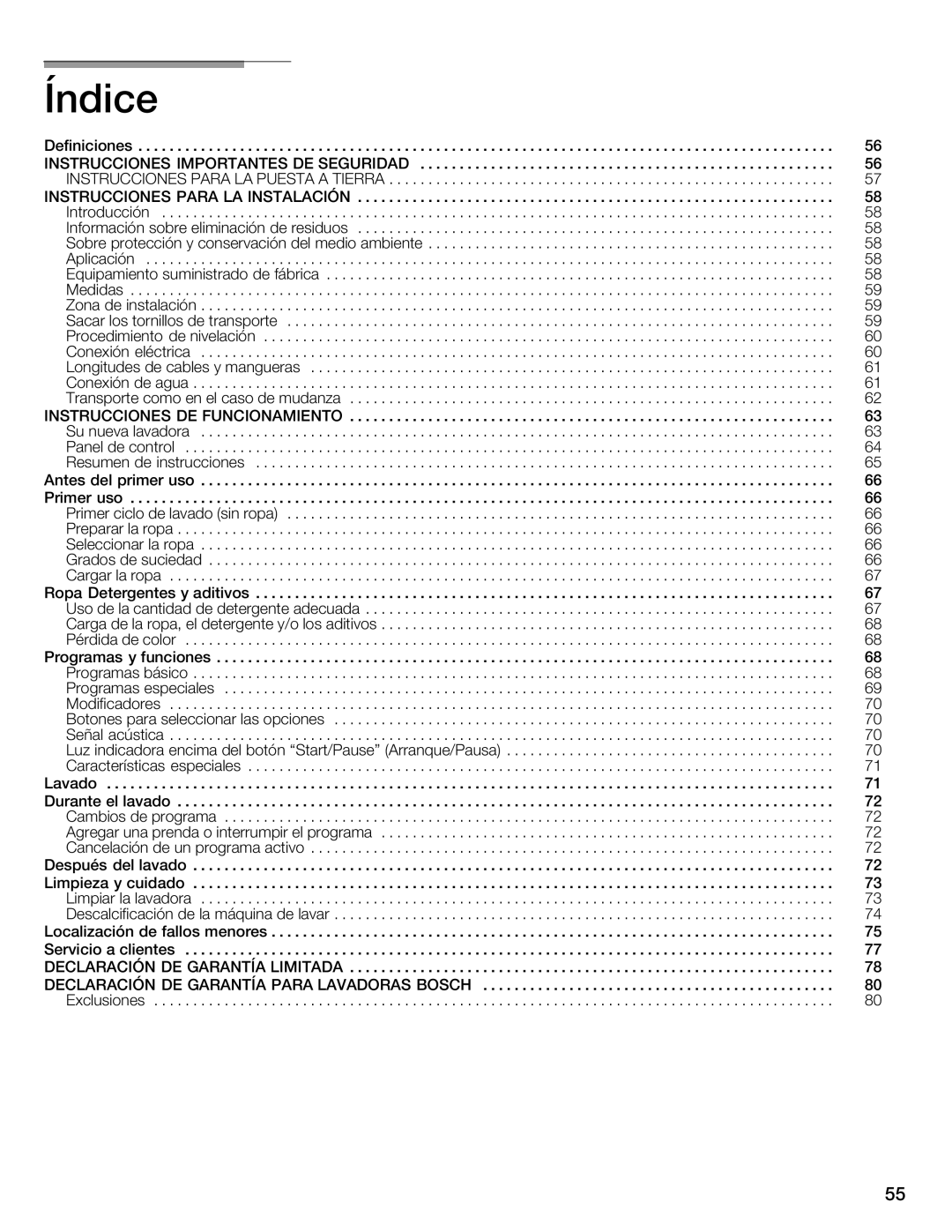 Bosch Appliances WFMC4301UC installation instructions 