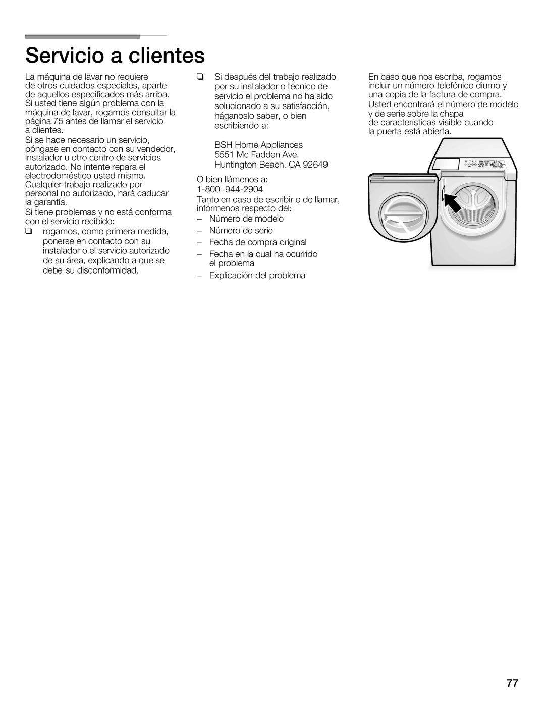 Bosch Appliances WFMC4301UC installation instructions 