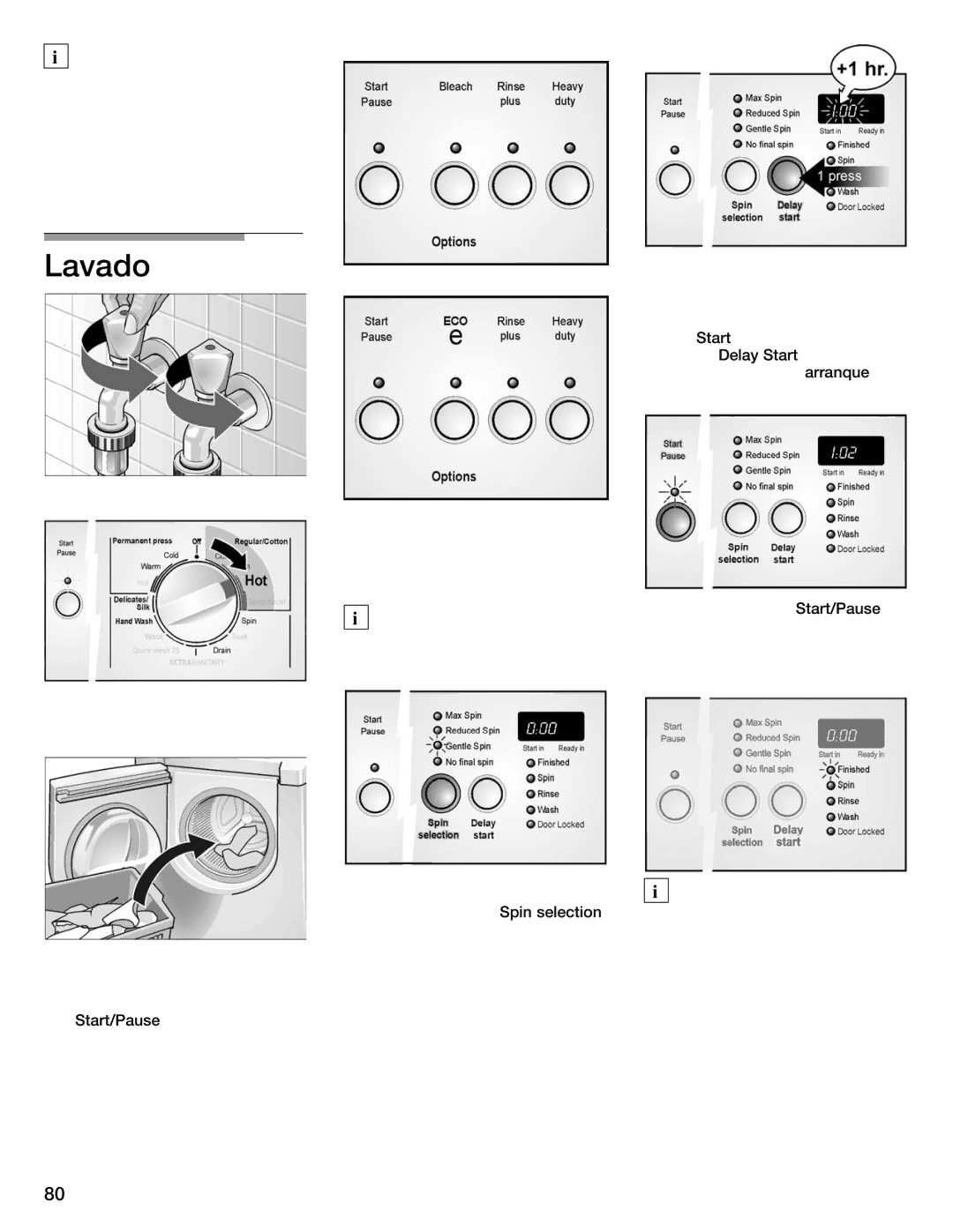 Bosch Appliances WFMC8400UC manual Lavado, Usted notará los efectos de estos 300/DLX/500 Series 