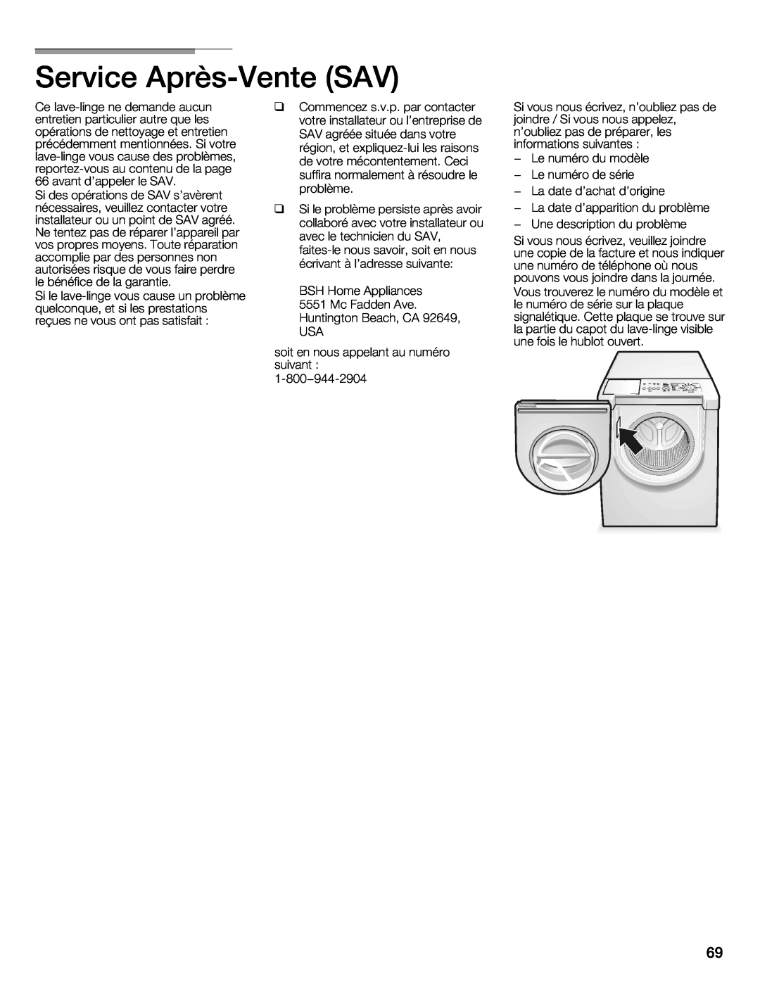 Bosch Appliances 800 WFMC8400UC, WFMC8401UC manual 