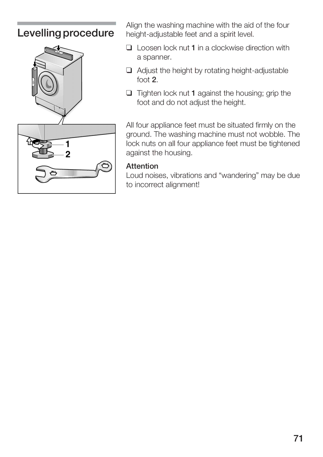 Bosch Appliances WFR 3230 instruction manual 