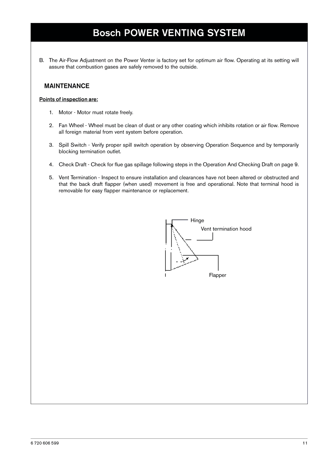 Bosch Appliances WR430-7K manual Maintenance 