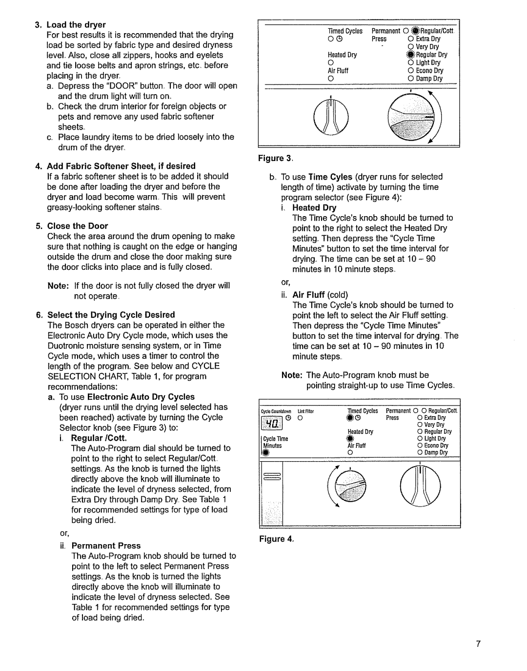 Bosch Appliances 86, WTA 3500, WTL 5400, Clothes Dryer manual 