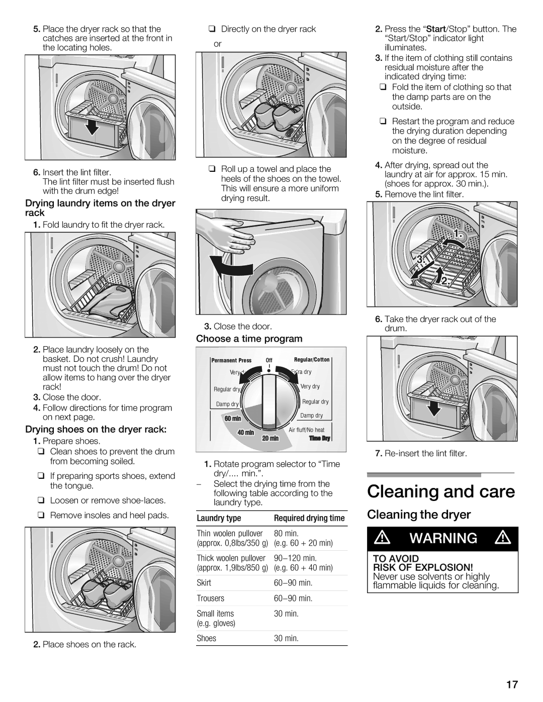 Bosch Appliances WTMC332SUS, WTMC332SCN, WTMC3321US, WTMC3321CN installation instructions Laundry type 