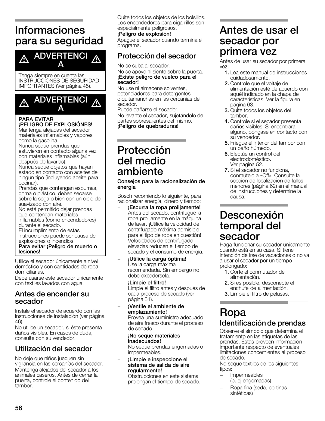 Bosch Appliances WTMC332SCN, WTMC332SUS, WTMC3321US, WTMC3321CN installation instructions 